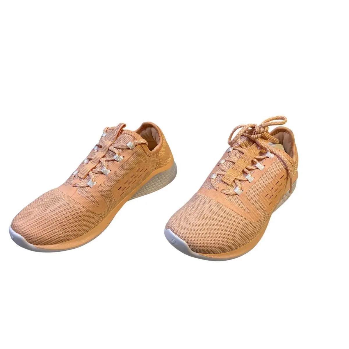 Asics Fuzexcora Apricot Ice White Women`s Running Shoes Sneakers Size 6