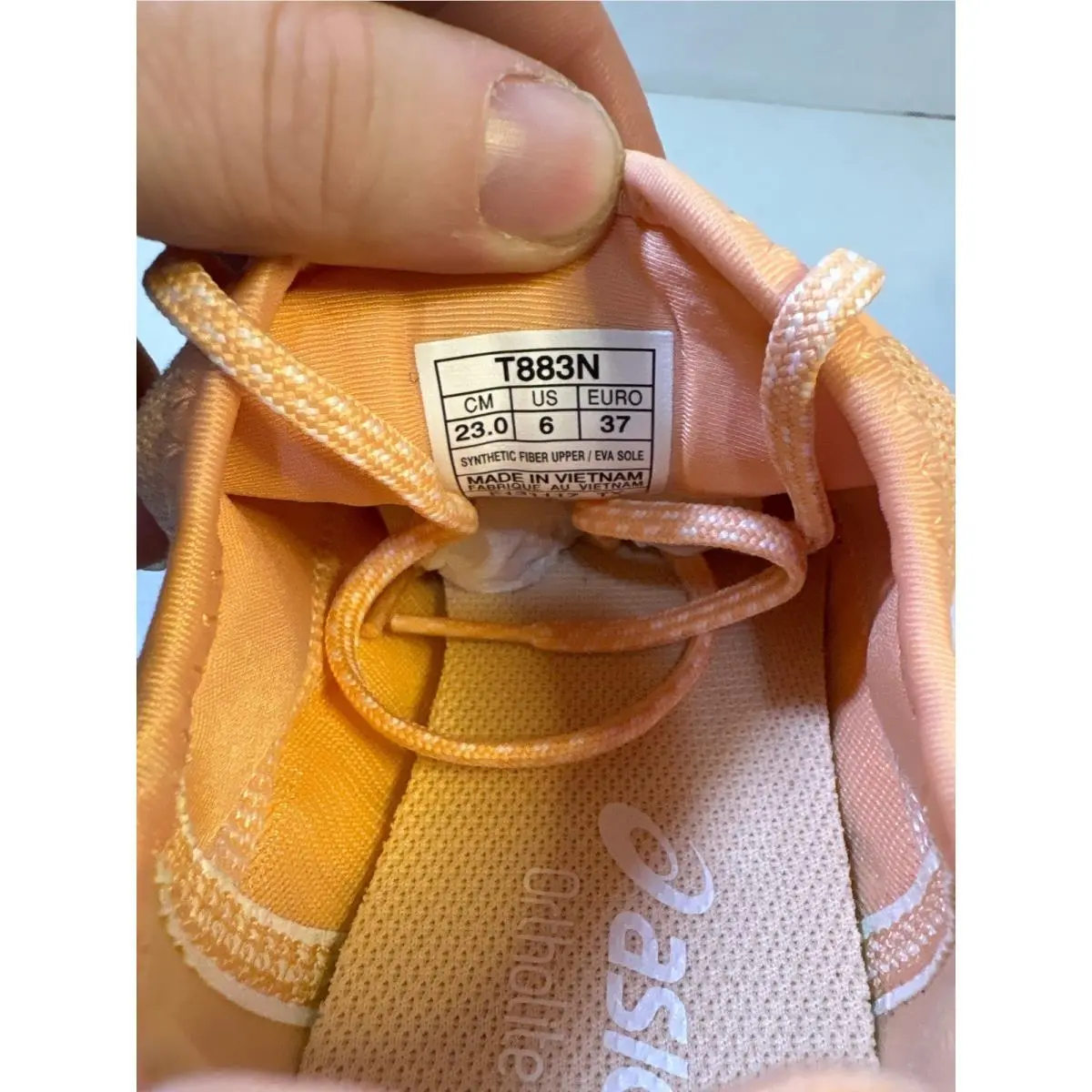 Asics shoes - fuzeX TORA - fuzeX TORA - Orange 4