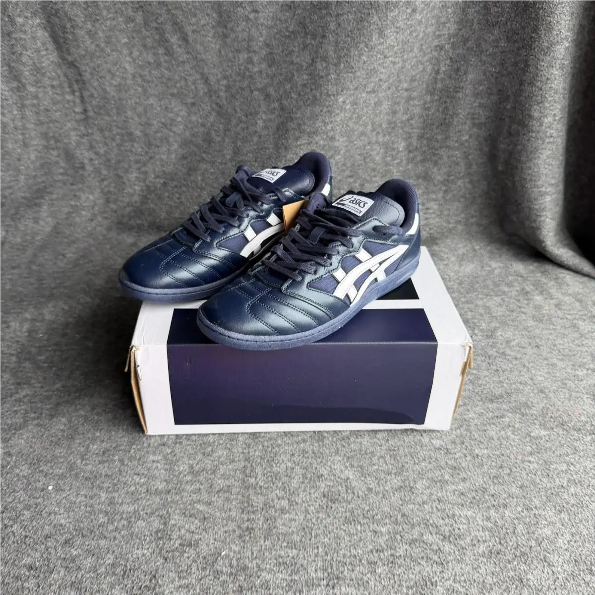 Asics Leggerezza FB Navy/white Gino Iannucci Mens Size 9.5 Skate Sneakers 1201