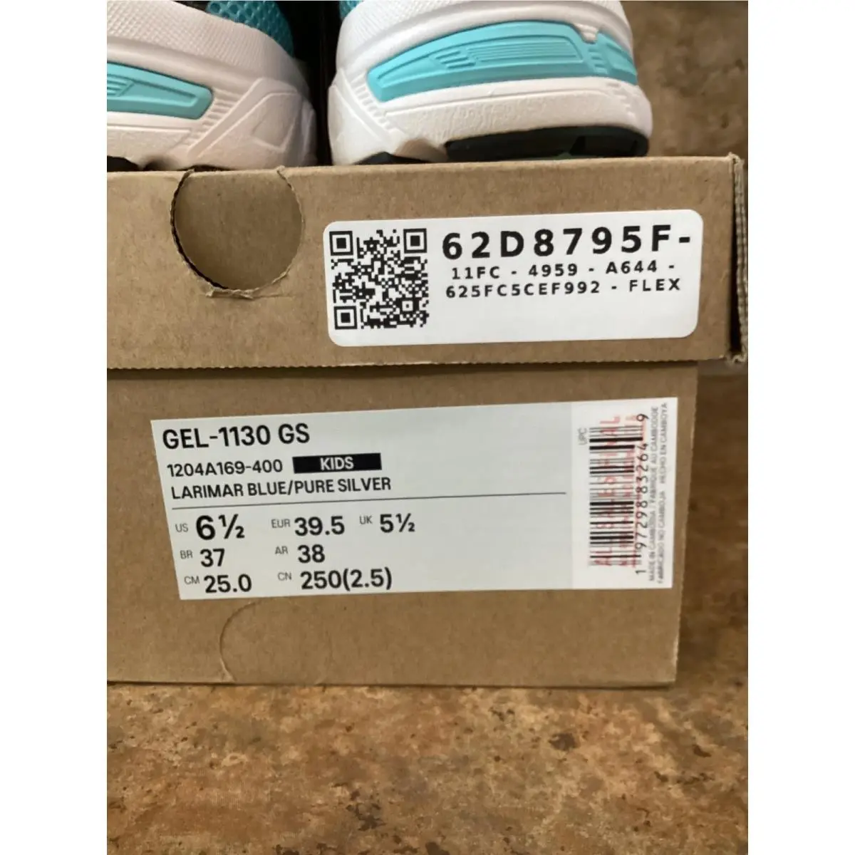 Asics shoes - 1204A169-400 - 1204A169-400 - Blue 6