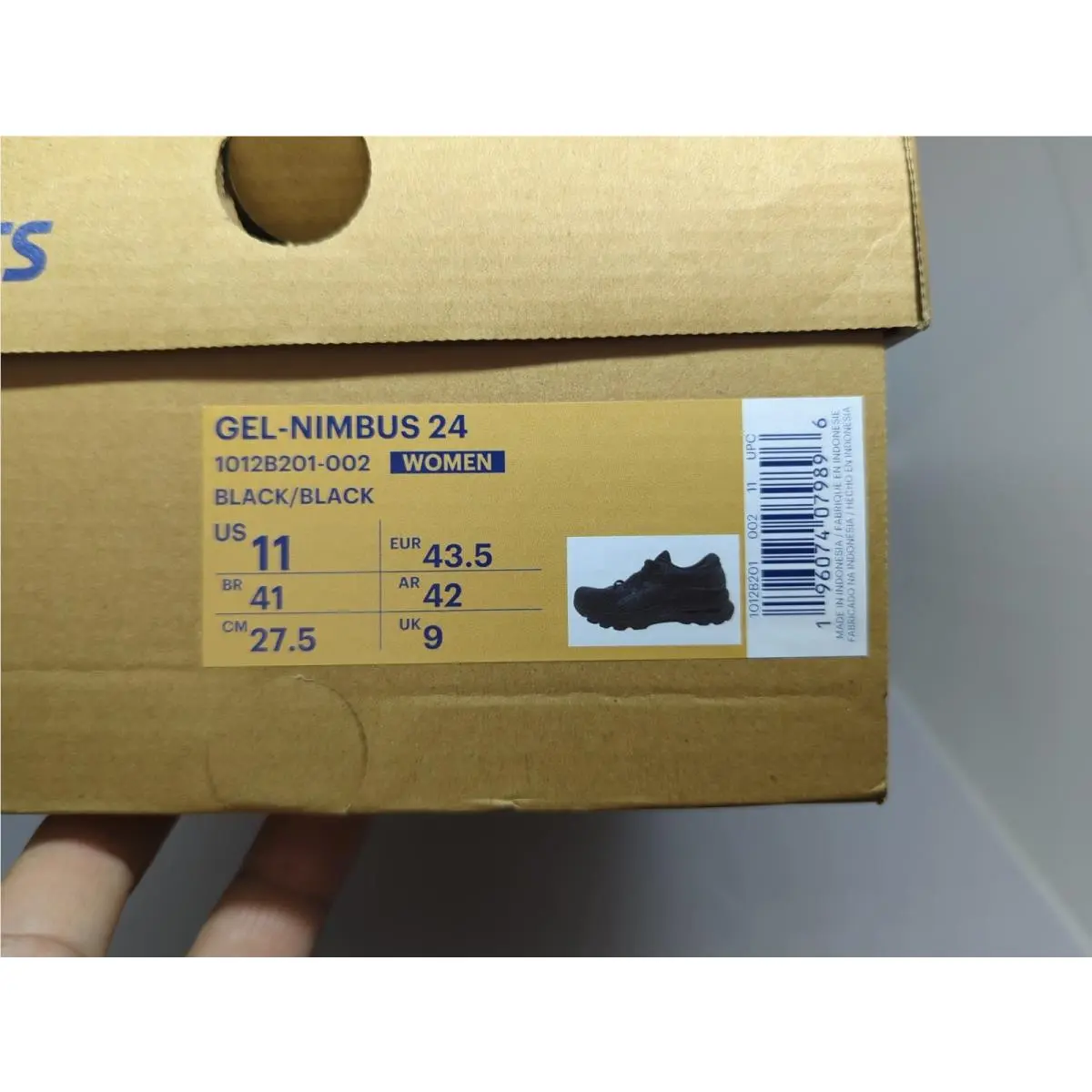 Asics shoes - ASICS Gel Nimbus - Gel Nimbus - 1012B201-002 - Black (UPC: 196074079896) 9