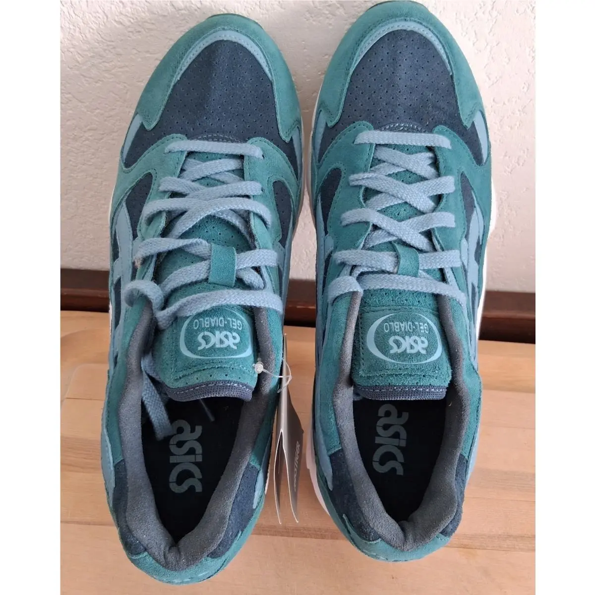 Asics shoes - ASICS GEL-Diablo - 1193A096 - Dark Ocean - Gris Blue 3