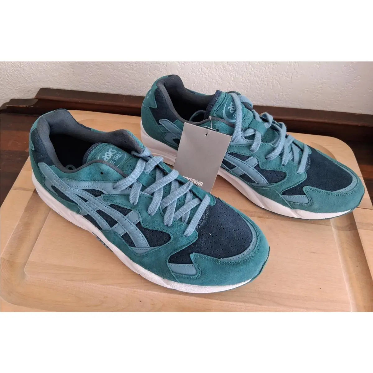 Asics Gel-diablo Athletic Sneaker Ocean Blue Asicstiger - Men’s Size 10