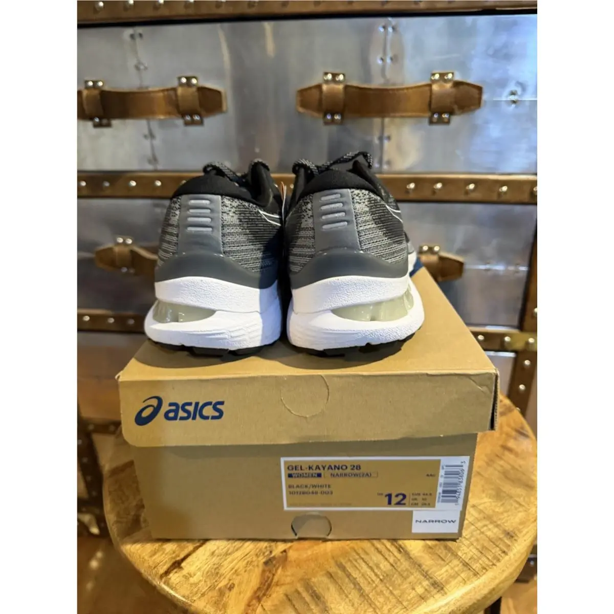 Asics shoes - Asics Gel-Kayano 28 - 1012B048 - Black 4