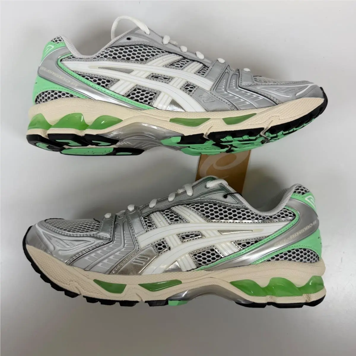 Asics shoes - ASICS GEL-Kayano 14 White - White - Silver 0