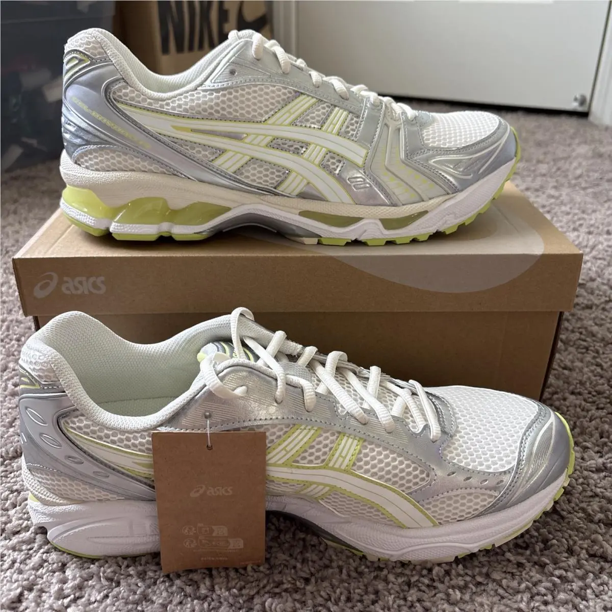 Asics shoes - ASICS GEL-Kayano 14 - 1203A537-112 - Ivory 4