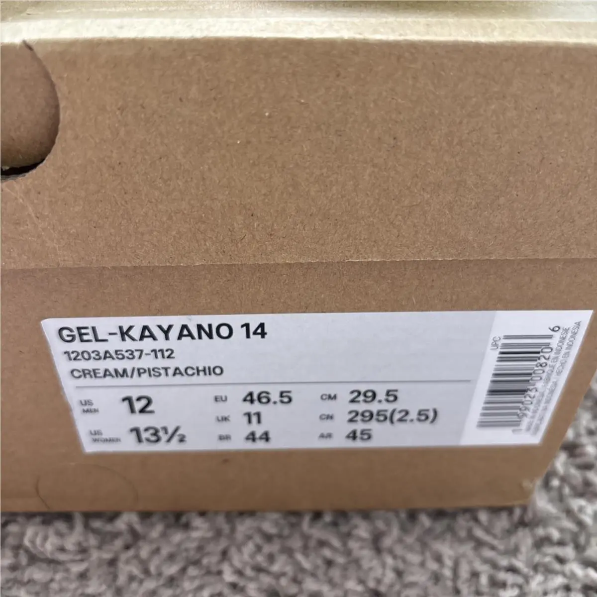 Asics shoes - ASICS GEL-Kayano 14 - 1203A537-112 - Ivory 1