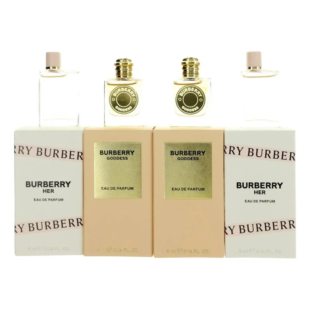 Burberry by Burberry 4 Piece Variety Gift Set For Women