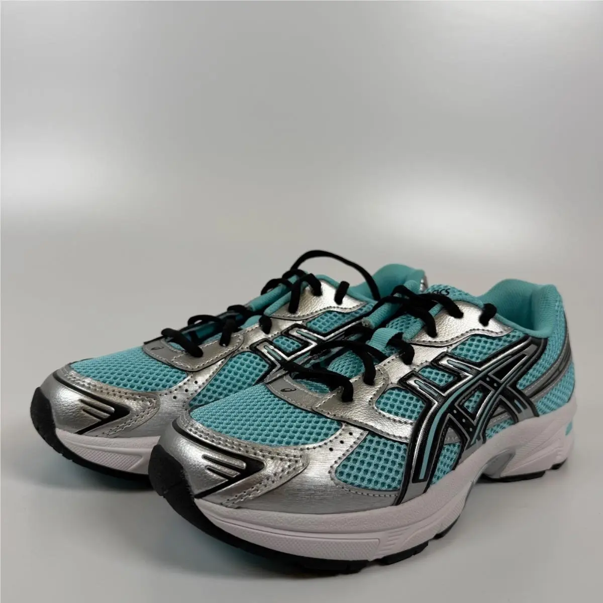 Asics Gel-1130 GS Larimar Blue Pure Silver Kids Running Shoes 1204A169-400 6.5Y