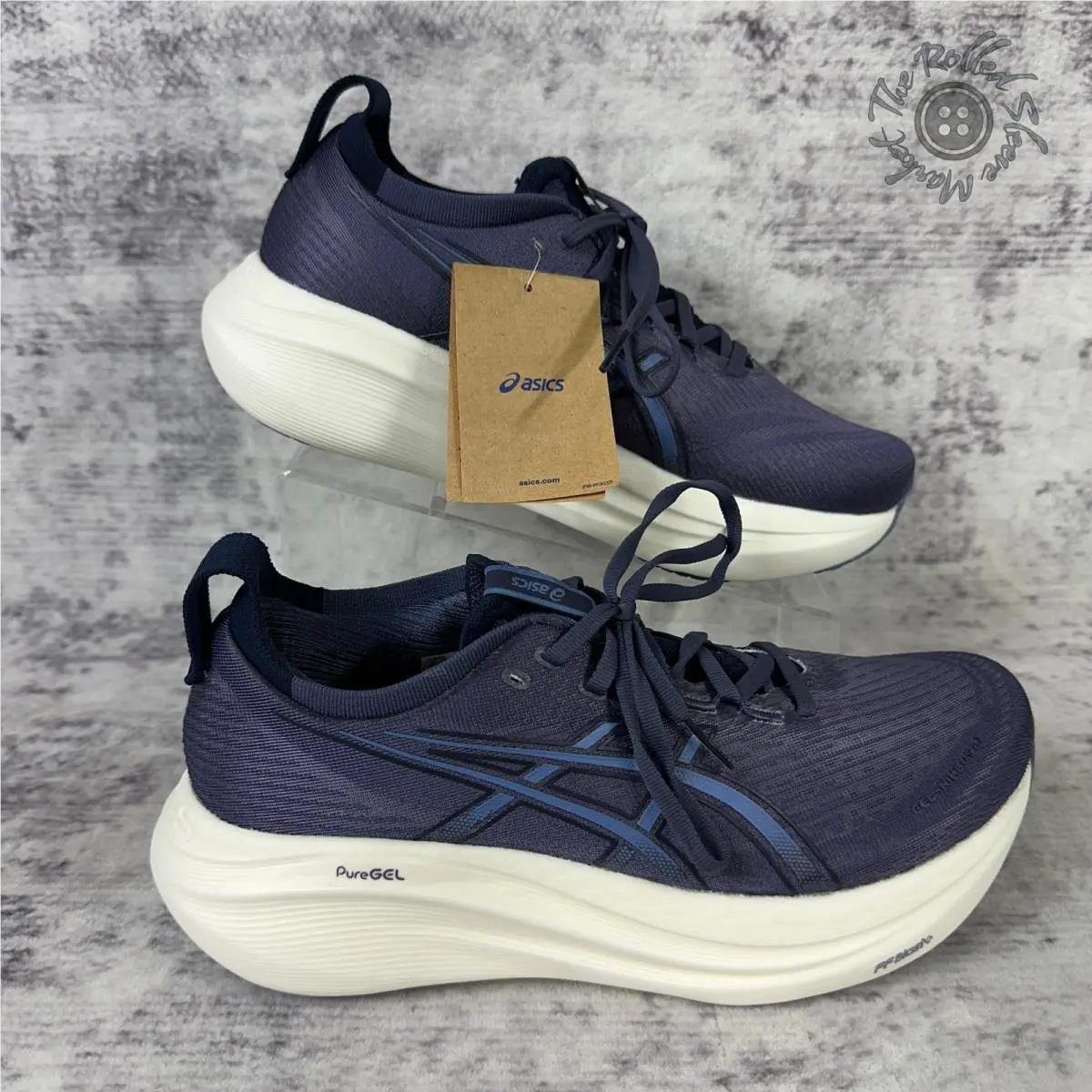 Asics shoes - Asics Gel-Nimbus 27 - 1011B958-500 - Indigo Blue (UPC: 197298676441) 0