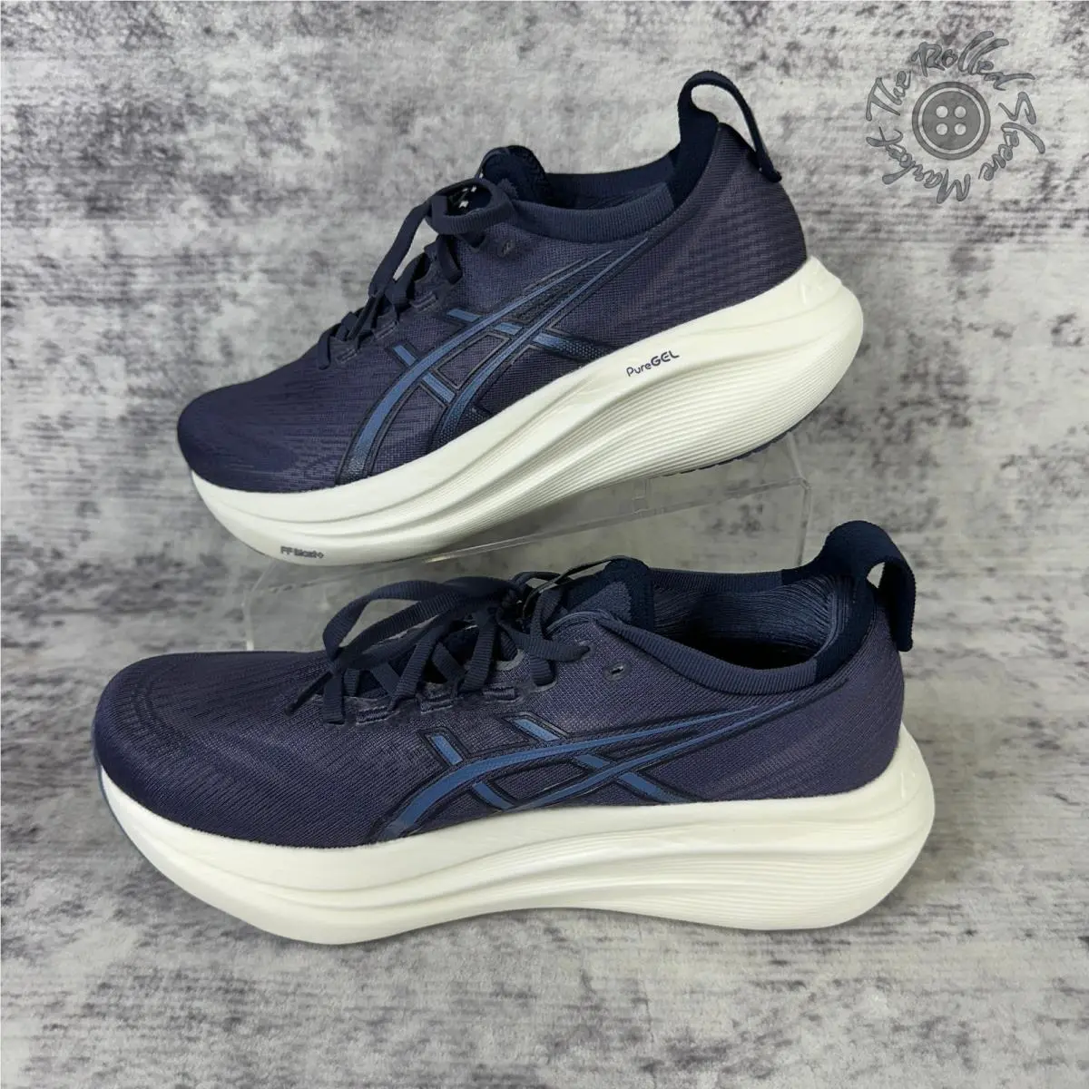 Asics shoes - Asics Gel-Nimbus 27 - 1011B958-500 - Indigo Blue (UPC: 197298676441) 4