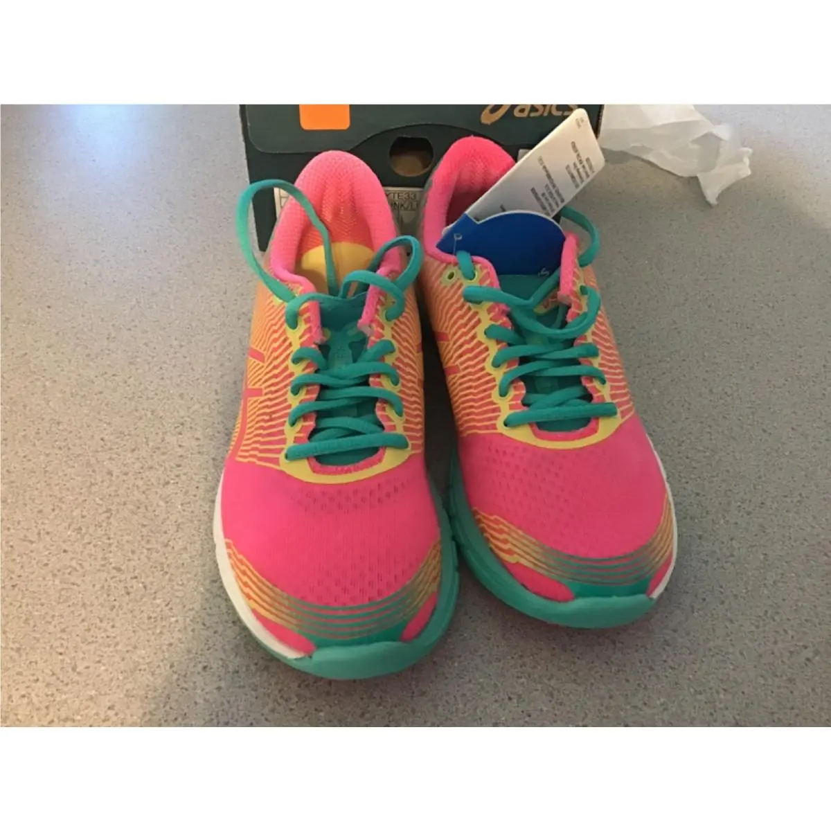 Asics shoes - ASICS GEL-Lyte33 2 - T462N - Flash Pink/ Lime/Green 1