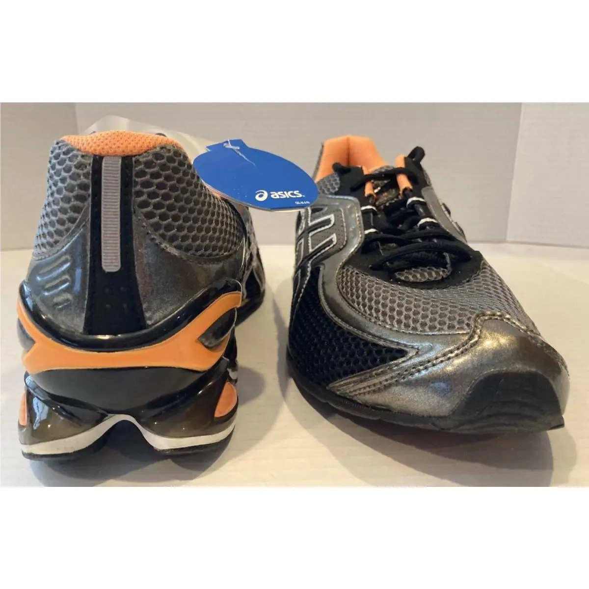 Asics shoes - ASICS Gel-Frantic 6 - T1E0Q 7730 - Graphite/Black/Neon Orange 2