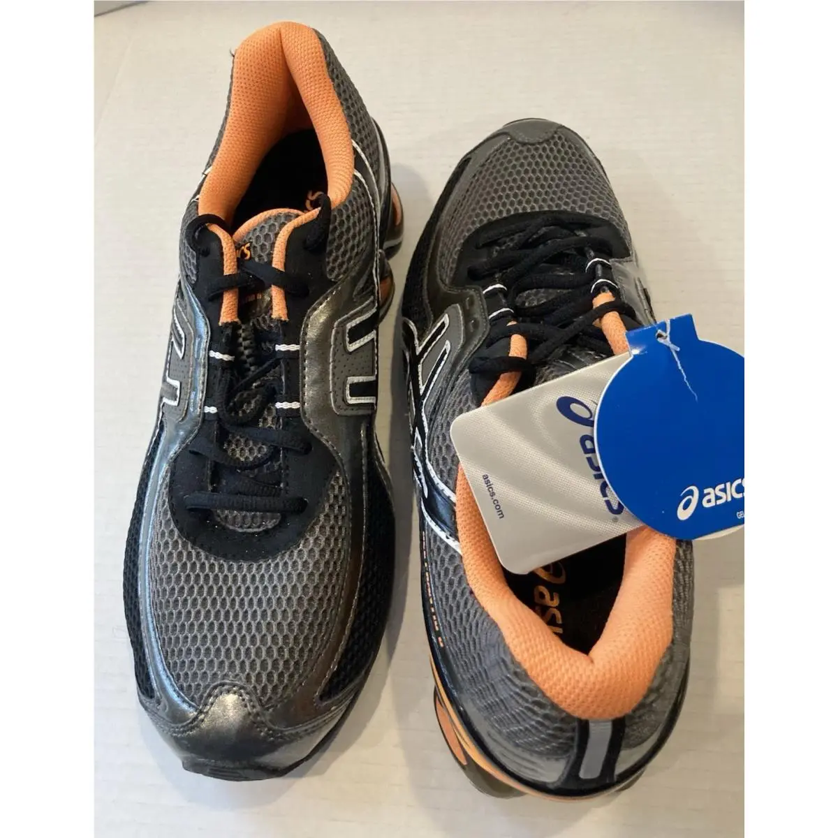 Asics shoes - ASICS Gel-Frantic 6 - T1E0Q 7730 - Graphite/Black/Neon Orange 4
