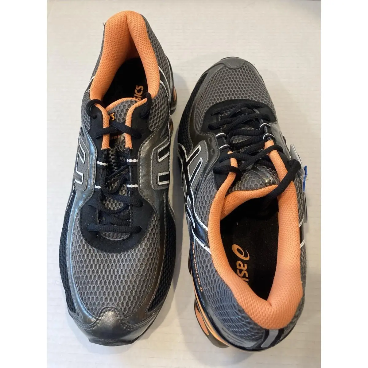Asics shoes - ASICS Gel-Frantic 6 - T1E0Q 7730 - Graphite/Black/Neon Orange 5