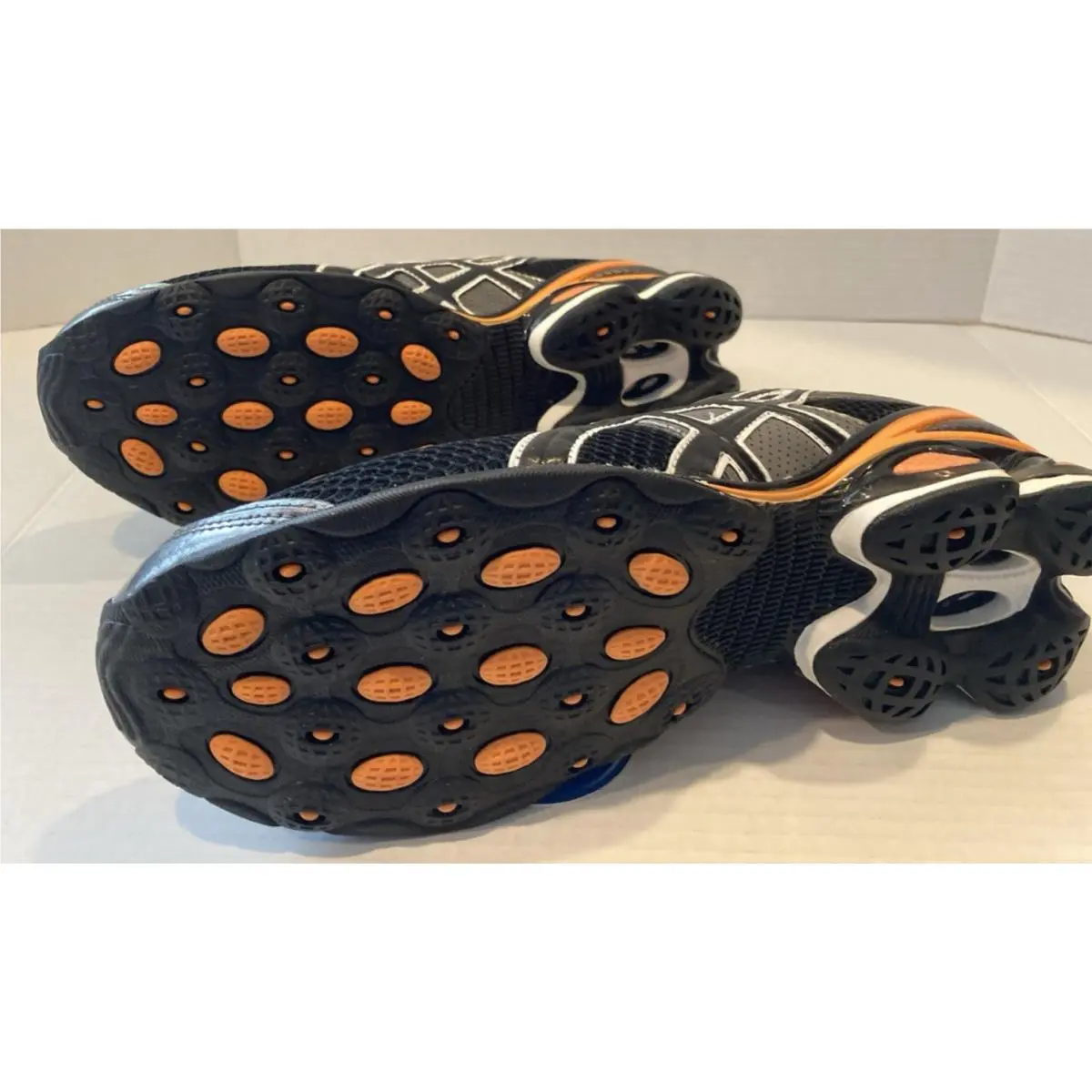 Asics shoes - ASICS Gel-Frantic 6 - T1E0Q 7730 - Graphite/Black/Neon Orange 6
