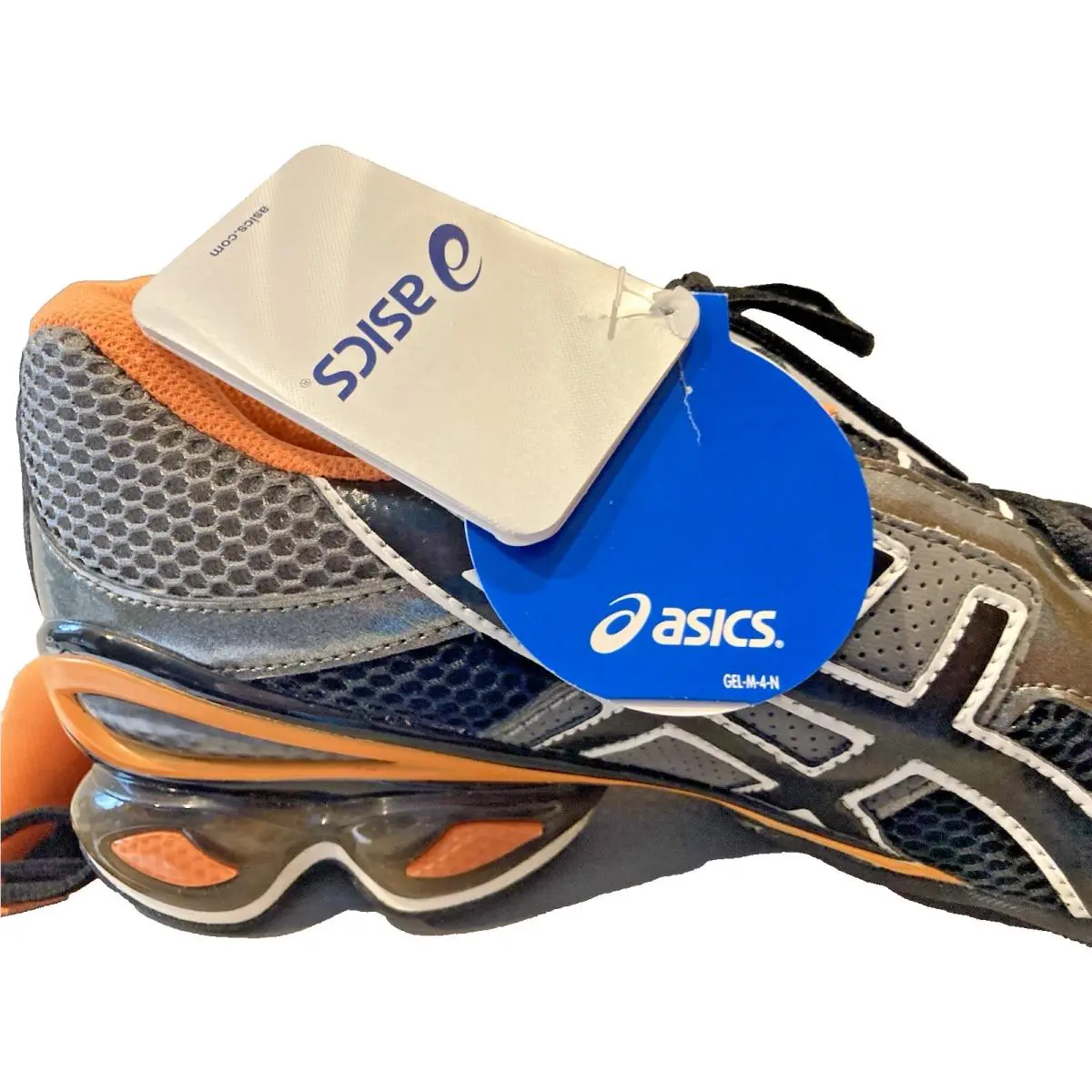 Asics shoes - ASICS Gel-Frantic 6 - T1E0Q 7730 - Graphite/Black/Neon Orange 12