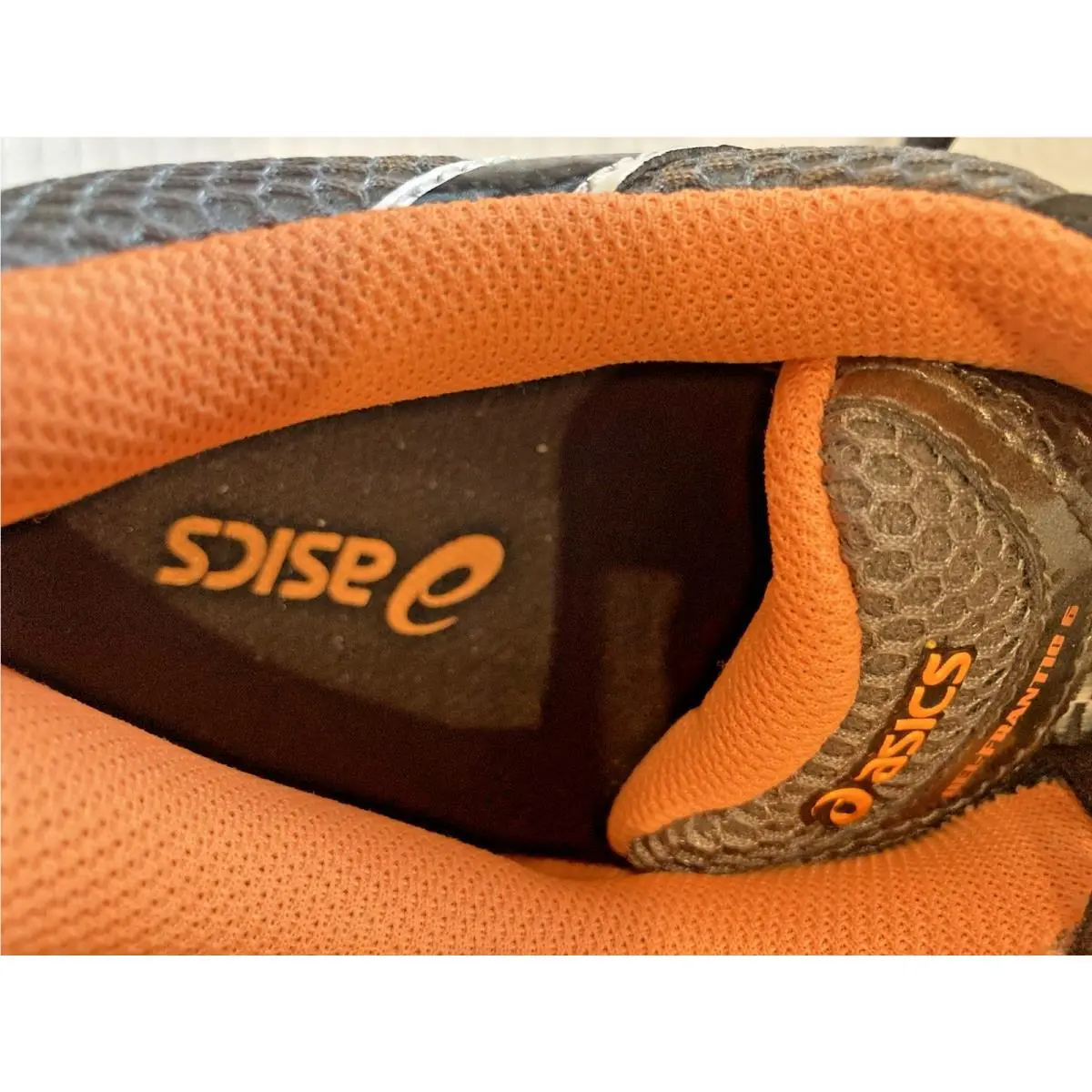 Asics shoes - ASICS Gel-Frantic 6 - T1E0Q 7730 - Graphite/Black/Neon Orange 14
