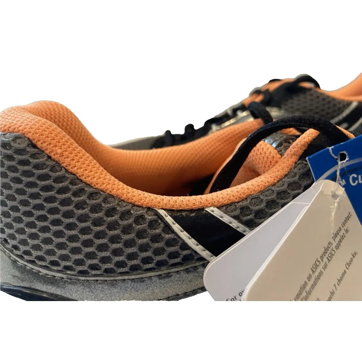 Asics shoes - ASICS Gel-Frantic 6 - T1E0Q 7730 - Graphite/Black/Neon Orange 7