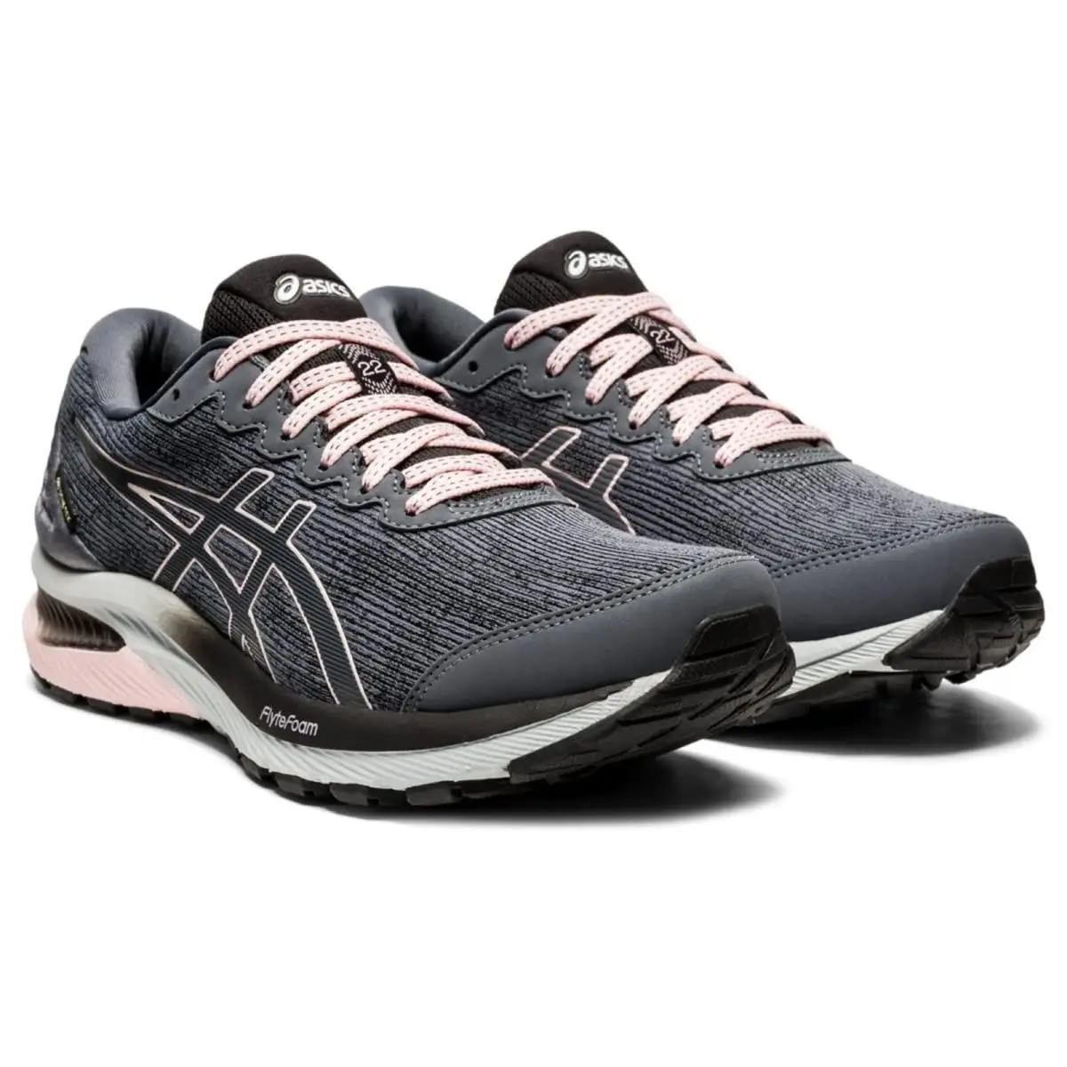 Asics Gel-cumulus 22 G-tx Women`s Running Shoes Carrier Grey/ginger Peach 8.5 M