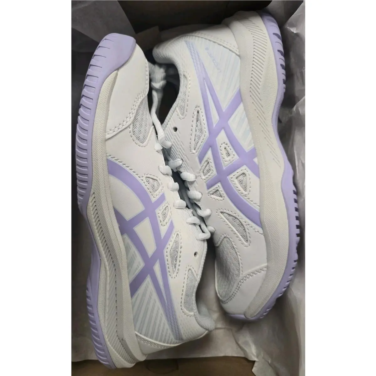 Asics Wmns Upcourt 6 `arctic Blue Vapor` 1072A107-103 Women Size 5