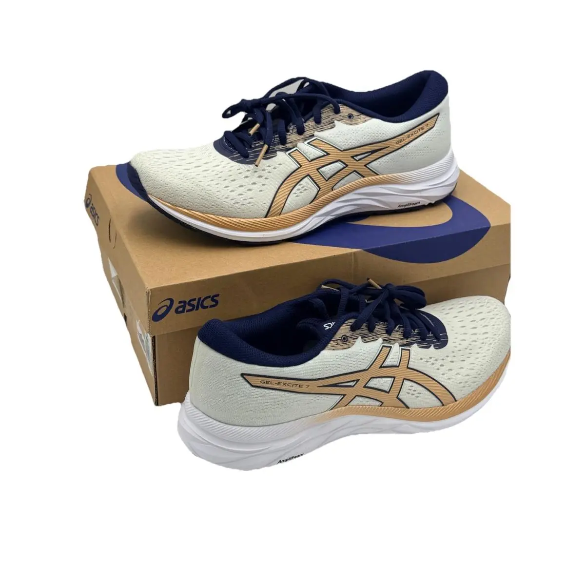 Asics Gel-excite 7 Mint Tint and Gold US Size 10.5 Womens