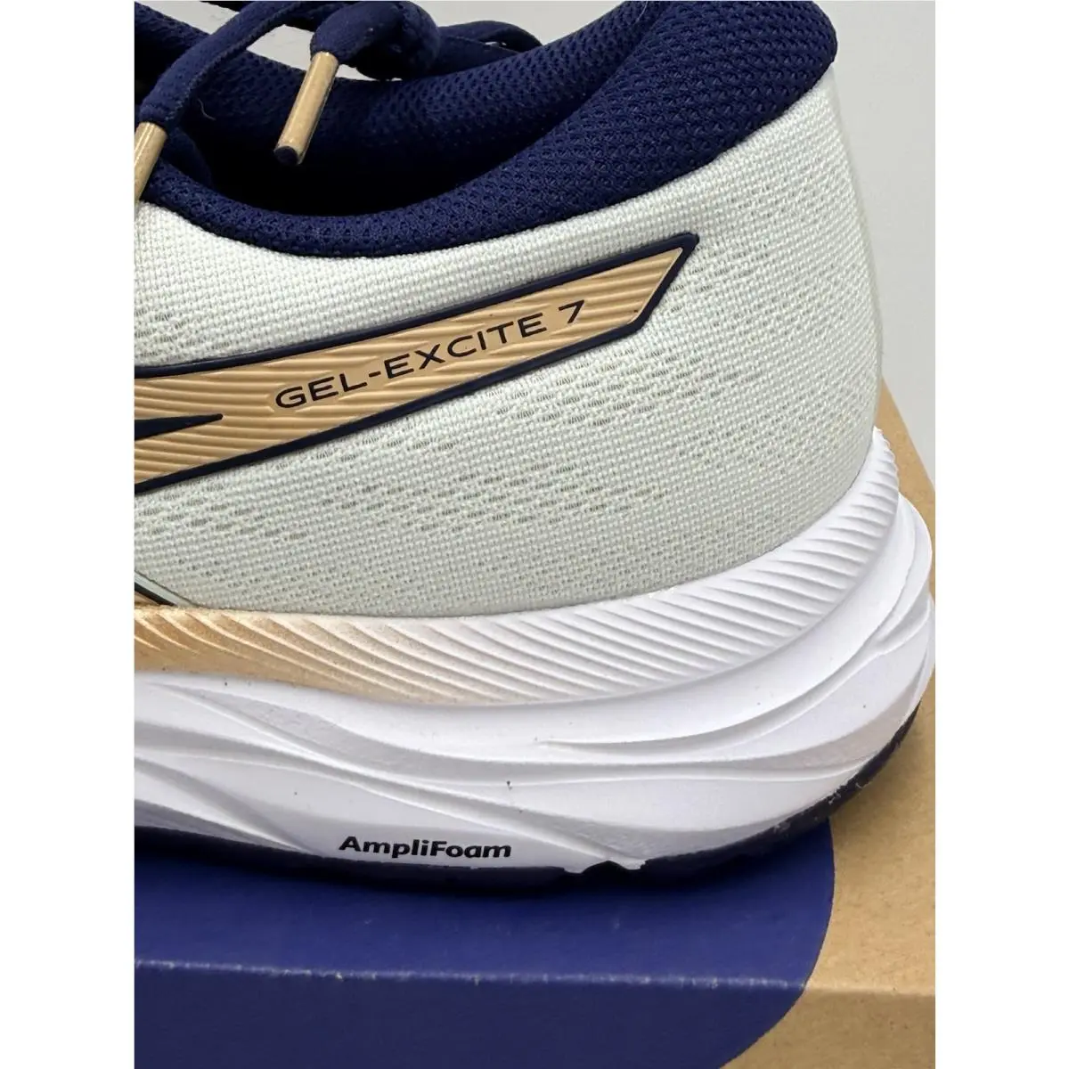 Asics shoes - ASICS Gel-Excite 7 - Mint and Gold 3