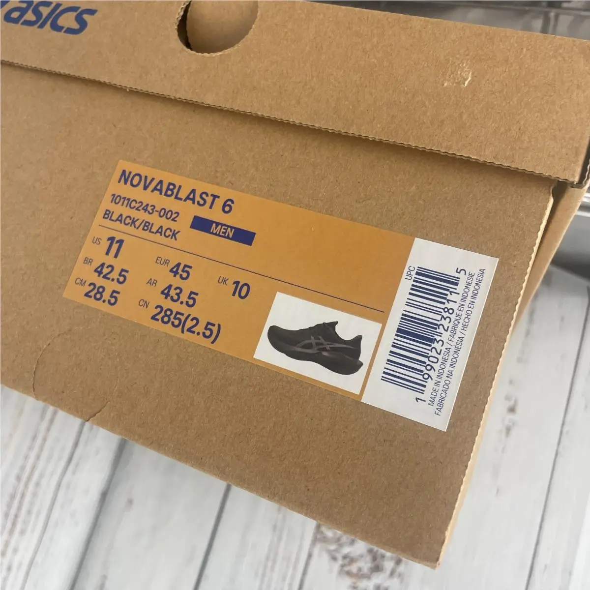 Asics shoes - ASICS Novablast - Novablast - Black (UPC: 199023238115) 9