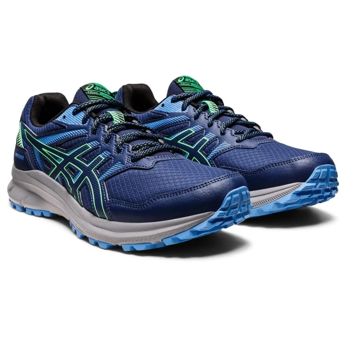 Asics shoes - ASICS Trail Scout 2 - Trail Scout - 1011B181402 - DEEP Ocean/New Leaf 1