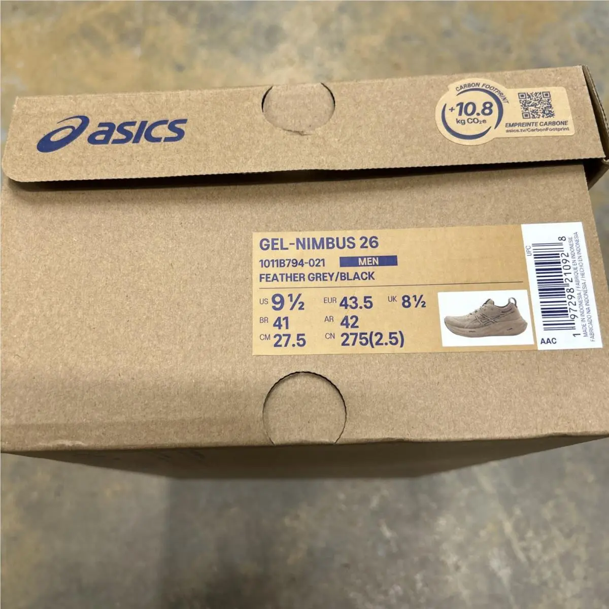Asics shoes - ASICS Gel Nimbus - Gel Nimbus - 1011B794-021 - Beige (UPC: 0197298210928) 3