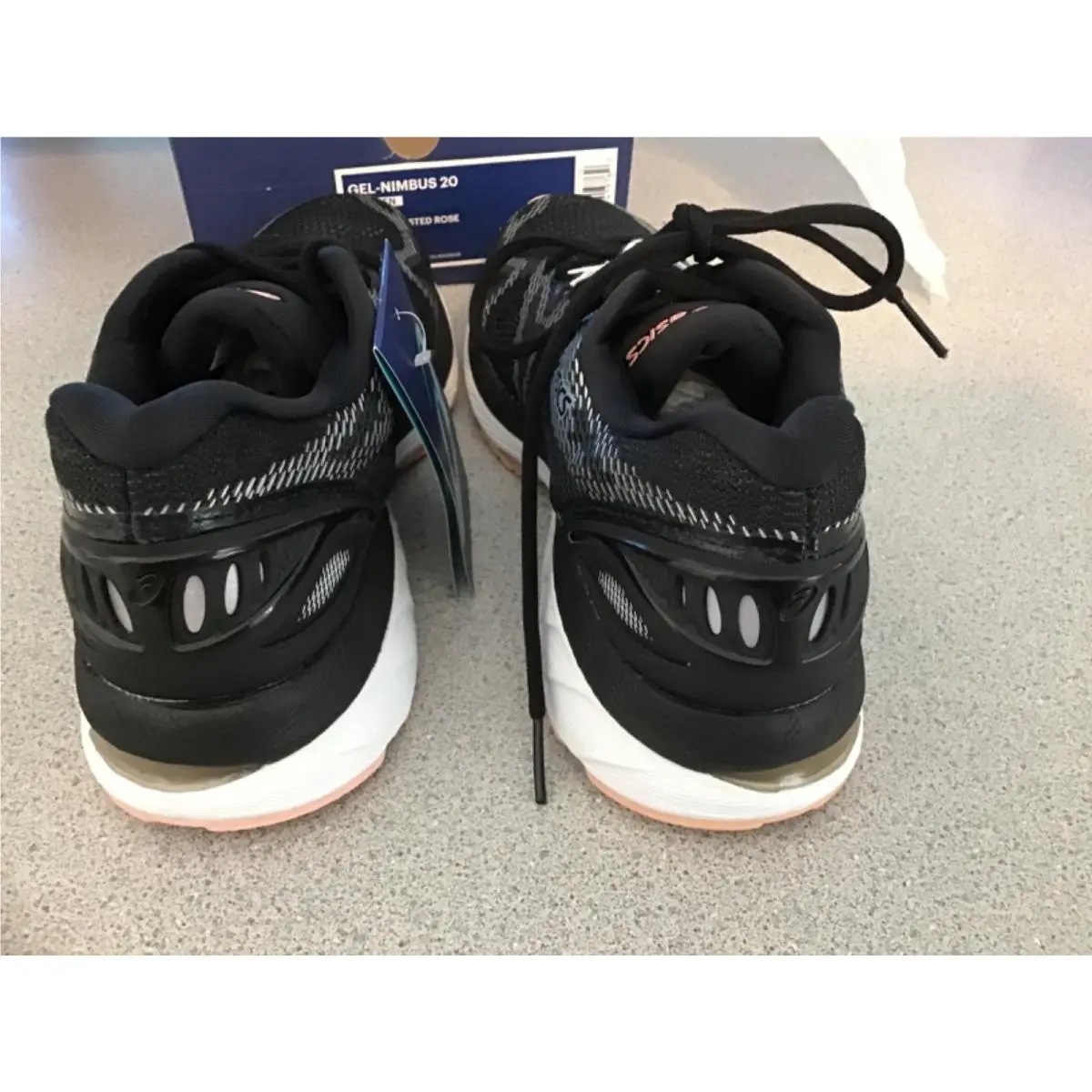 Asics shoes - Gel Nimbus 20 - Gel Nimbus - T850N-001 - Black 2