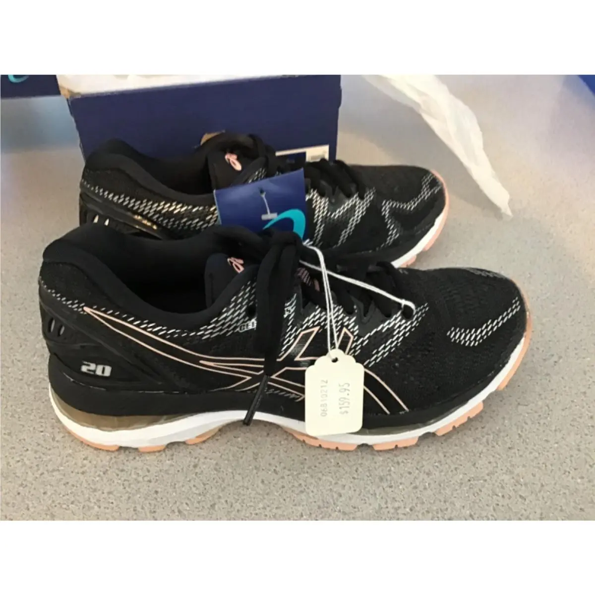 Asics shoes - Gel Nimbus 20 - Gel Nimbus - T850N-001 - Black 3
