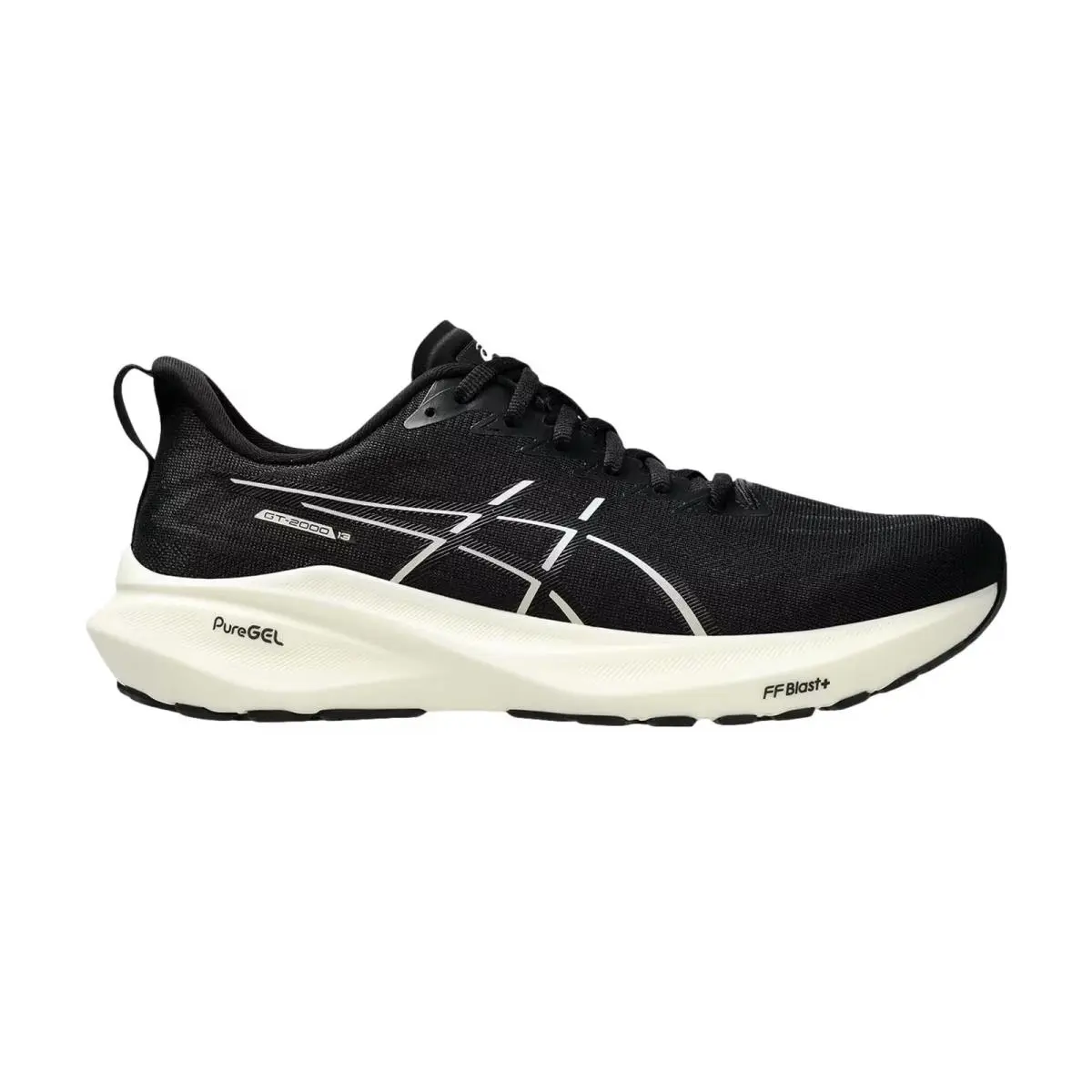 Asics GT-2000 13 Black / White 1011B861-003 Men`s Size 7.5 Medium