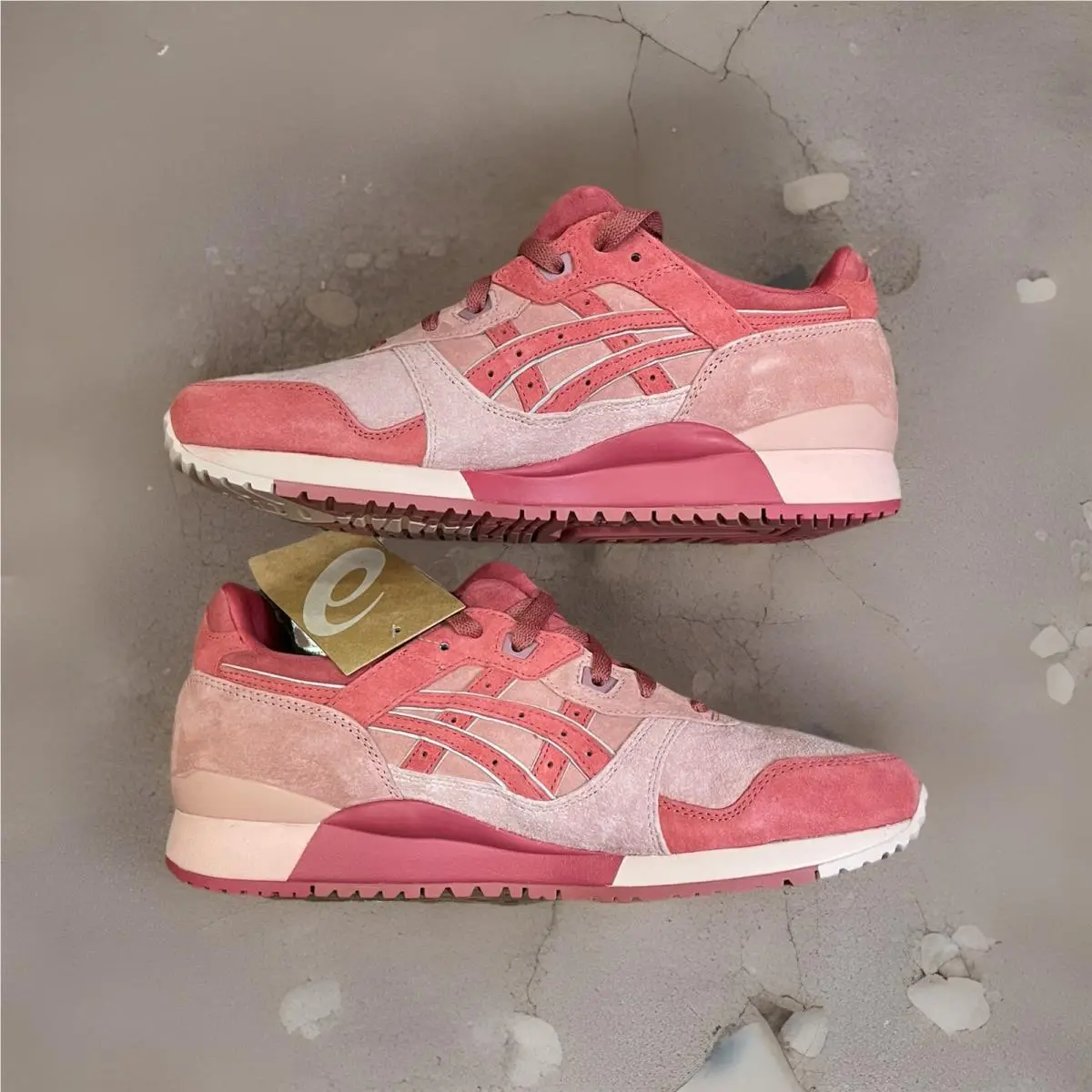 Asics x Concepts Gel Lyte Iii OG Otoro Sneakers Coral Men`s Size 9.5