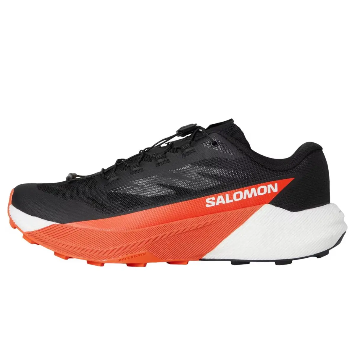 Salomon Pulsar Black / White - Cherry Tomato L47975400 Men`s Size 11.5 Medium
