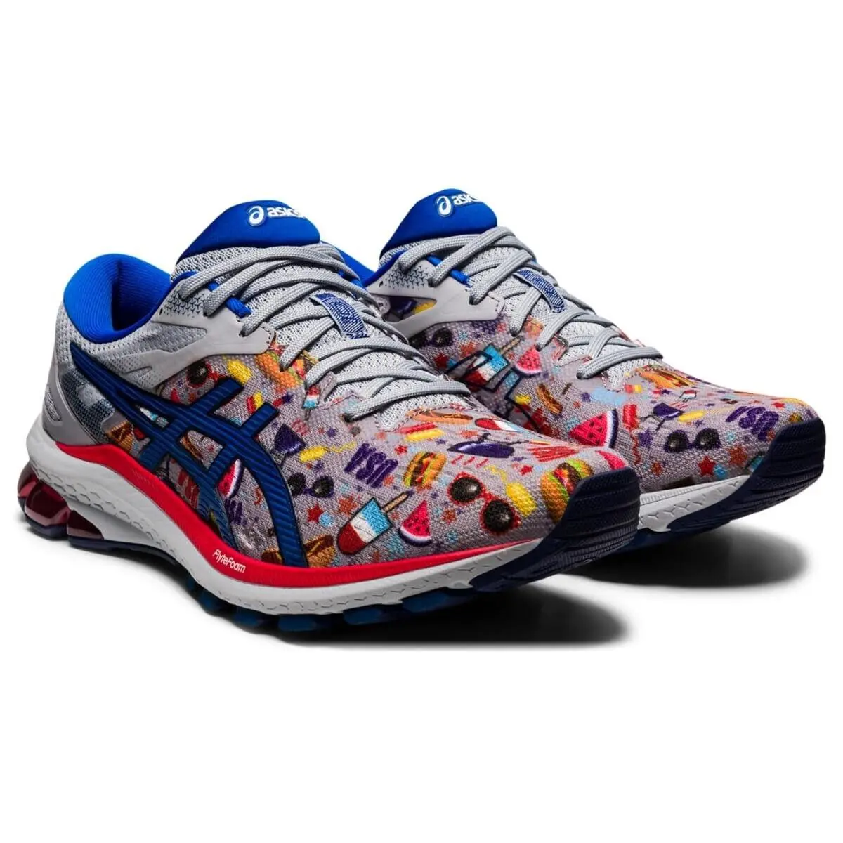 Asics GT-1000 10 Mens Piedmont Grey/asics Blue 1011B275-020 - Size 10.5 M US