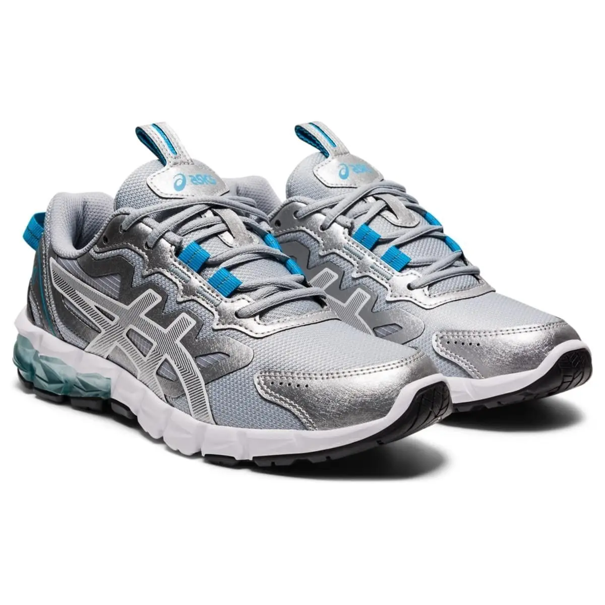 Asics shoes - ASICS GEL-Quantum 90 - 1202A040028 - Pure Silver/AIZURI Blue (UPC: 4550456428843) 1