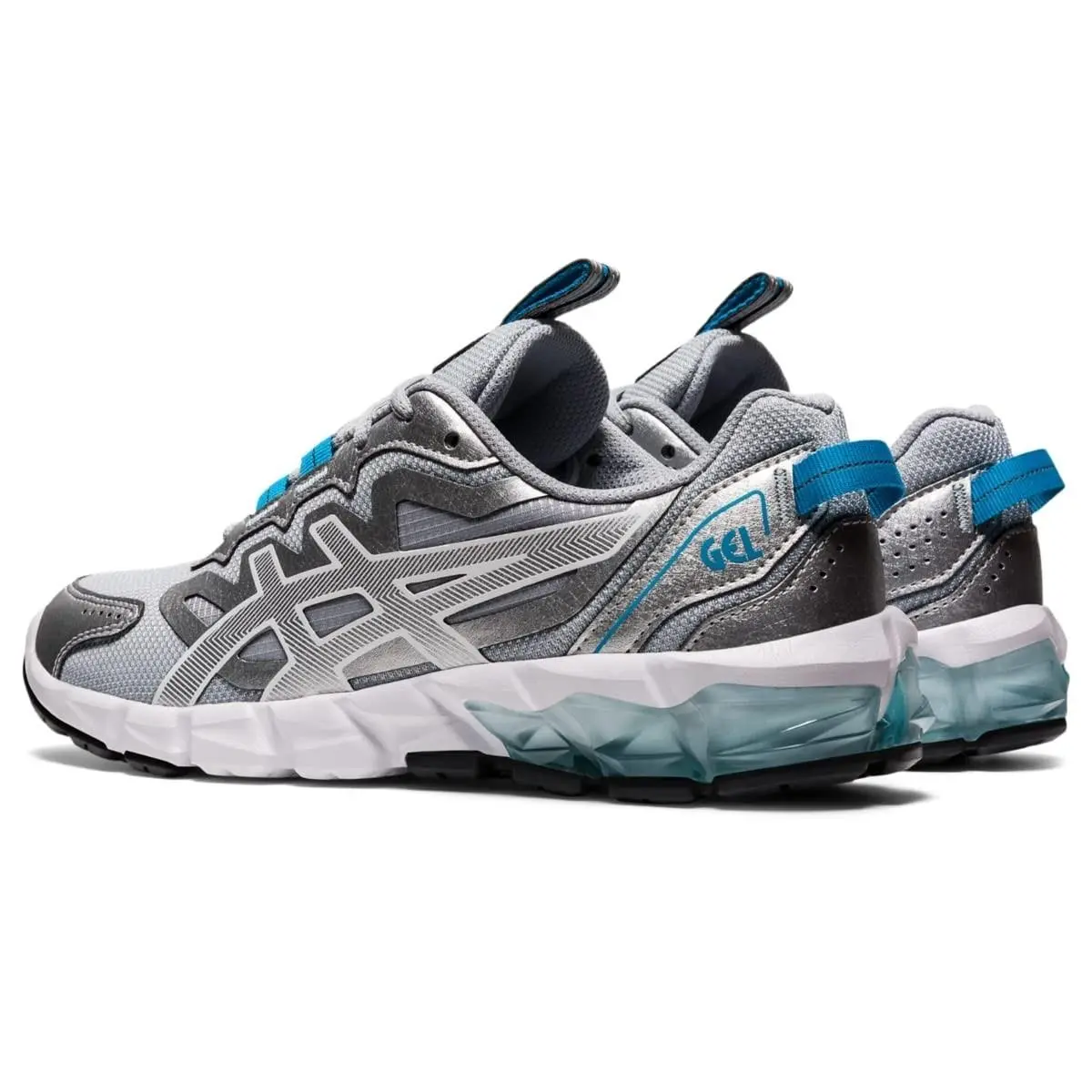 Asics shoes - ASICS GEL-Quantum 90 - 1202A040028 - Pure Silver/AIZURI Blue (UPC: 4550456428843) 2