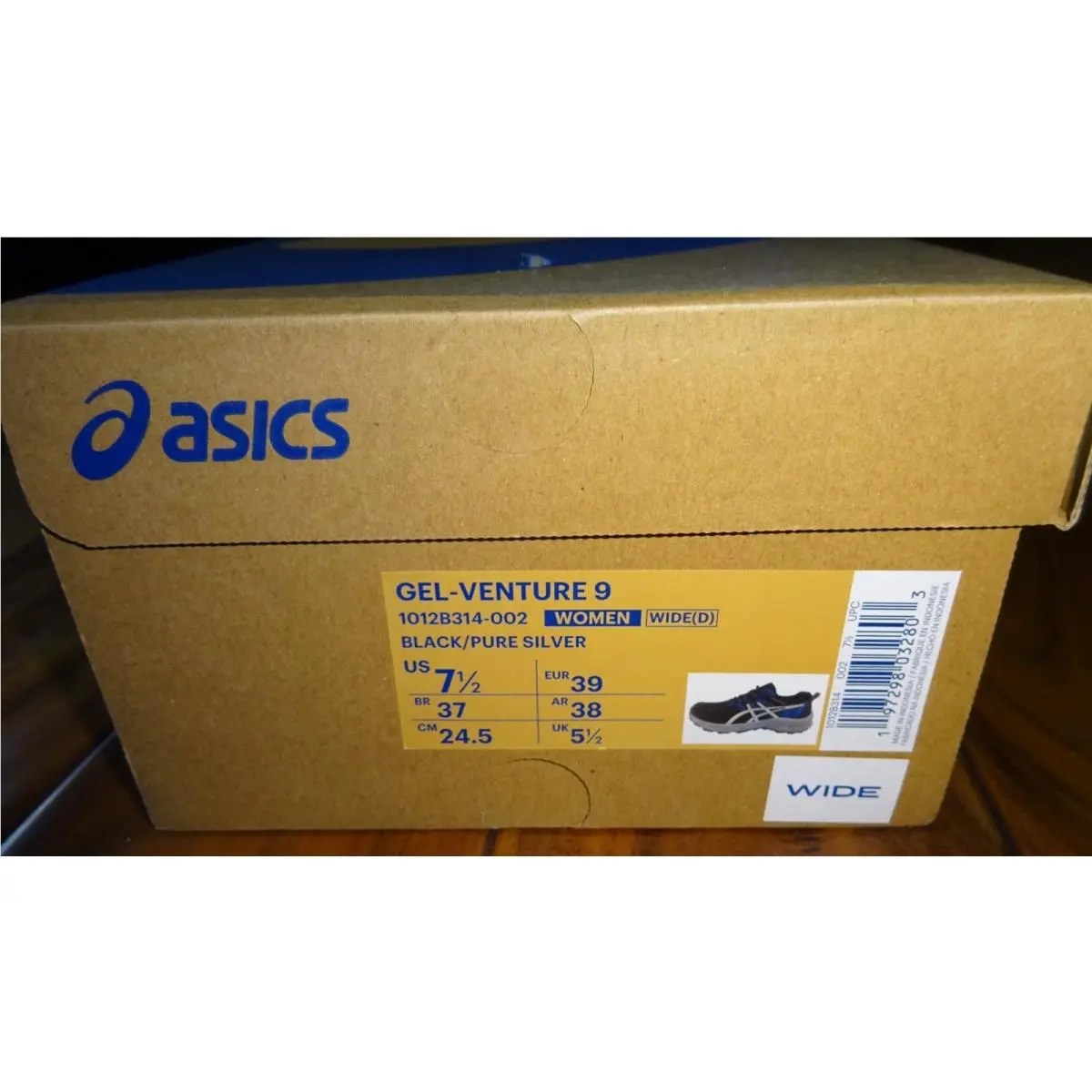 Asics shoes - ASICS GEL-Venture 9 - 1012B314-002 - Black 1