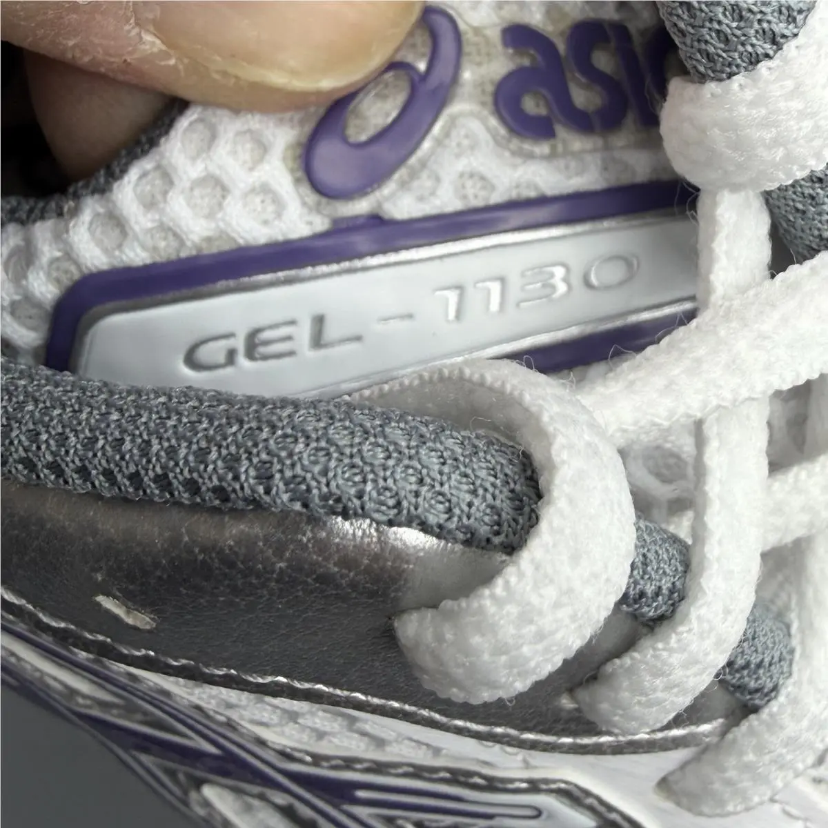 Asics shoes - ASICS GEL-1130 - 1202A164 - White/Dusty Purple (UPC: 0197298911931) 9