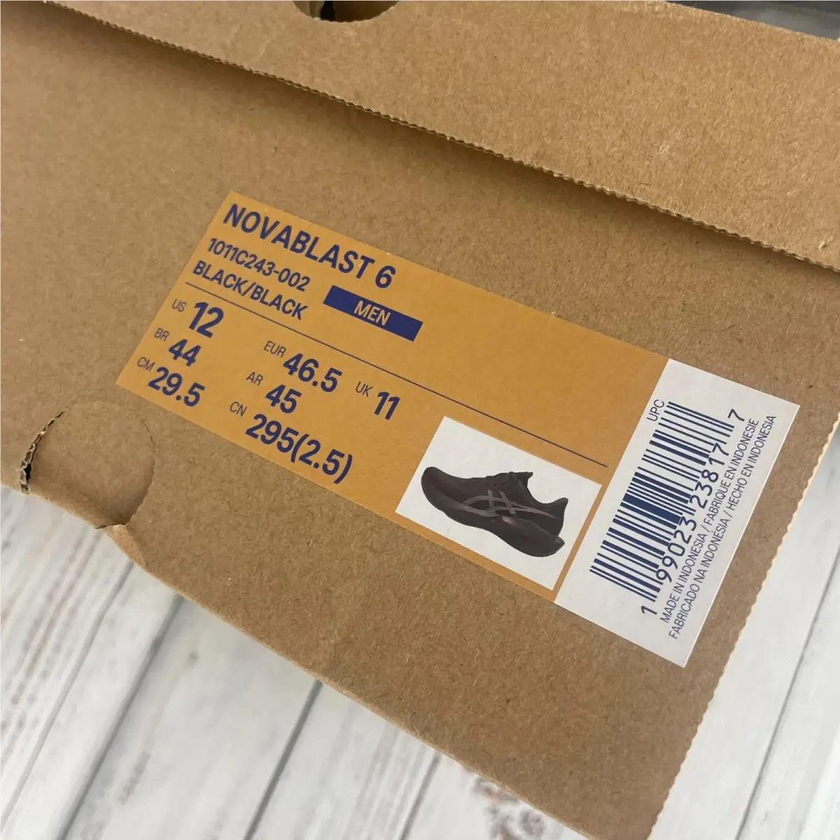 Asics shoes - ASICS Novablast - Novablast - Black (UPC: 199023238177) 9