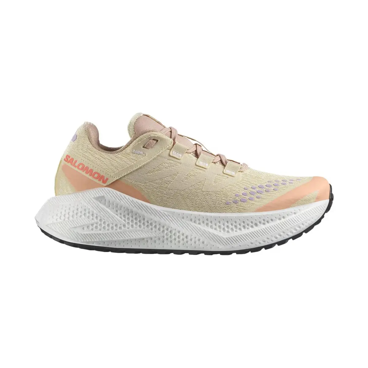 Salomon Aero Glide 3 Grvl Shortbread / White / Fusion Coral L47812500 Women`s