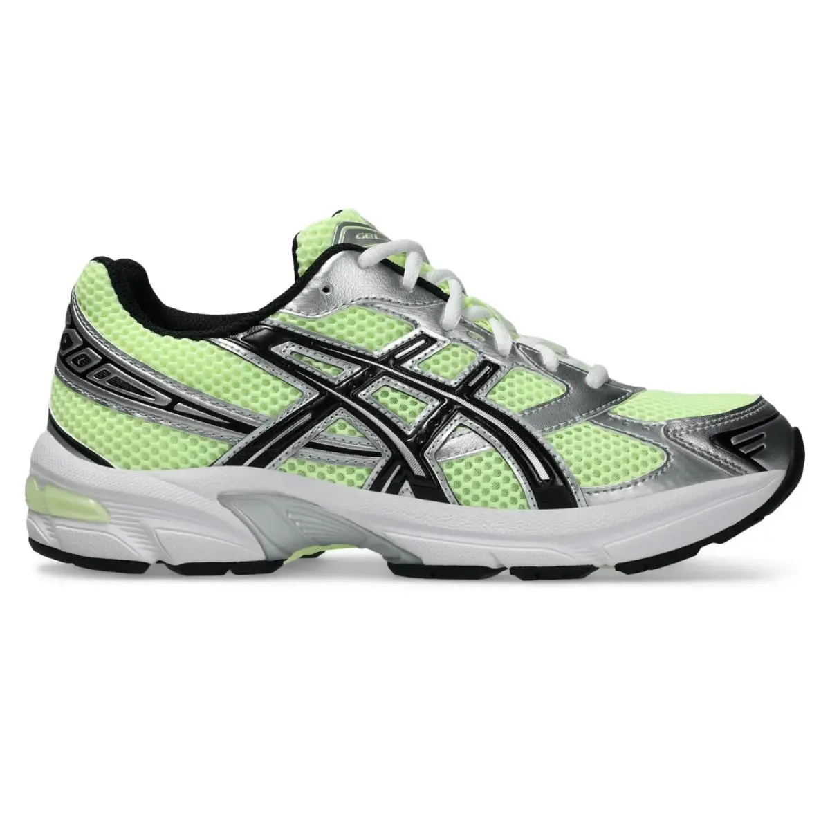 Asics Gel-1130 Womens Size 8 Green/silver/black Running Shoes Sneakers