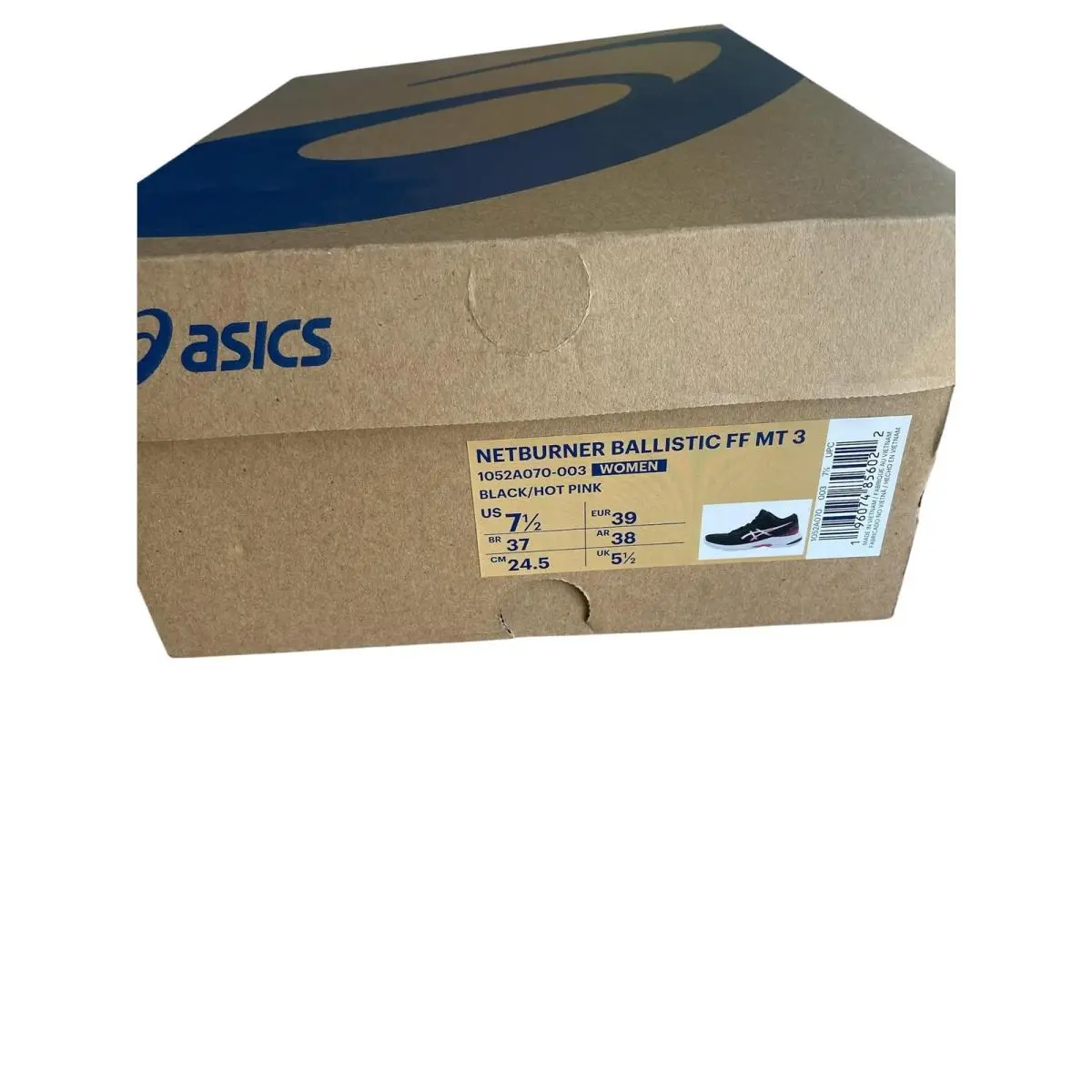 Asics shoes - Netburner Ballistic FF MT 3 - 1052A070003 - Black (UPC: 196074856022) 8