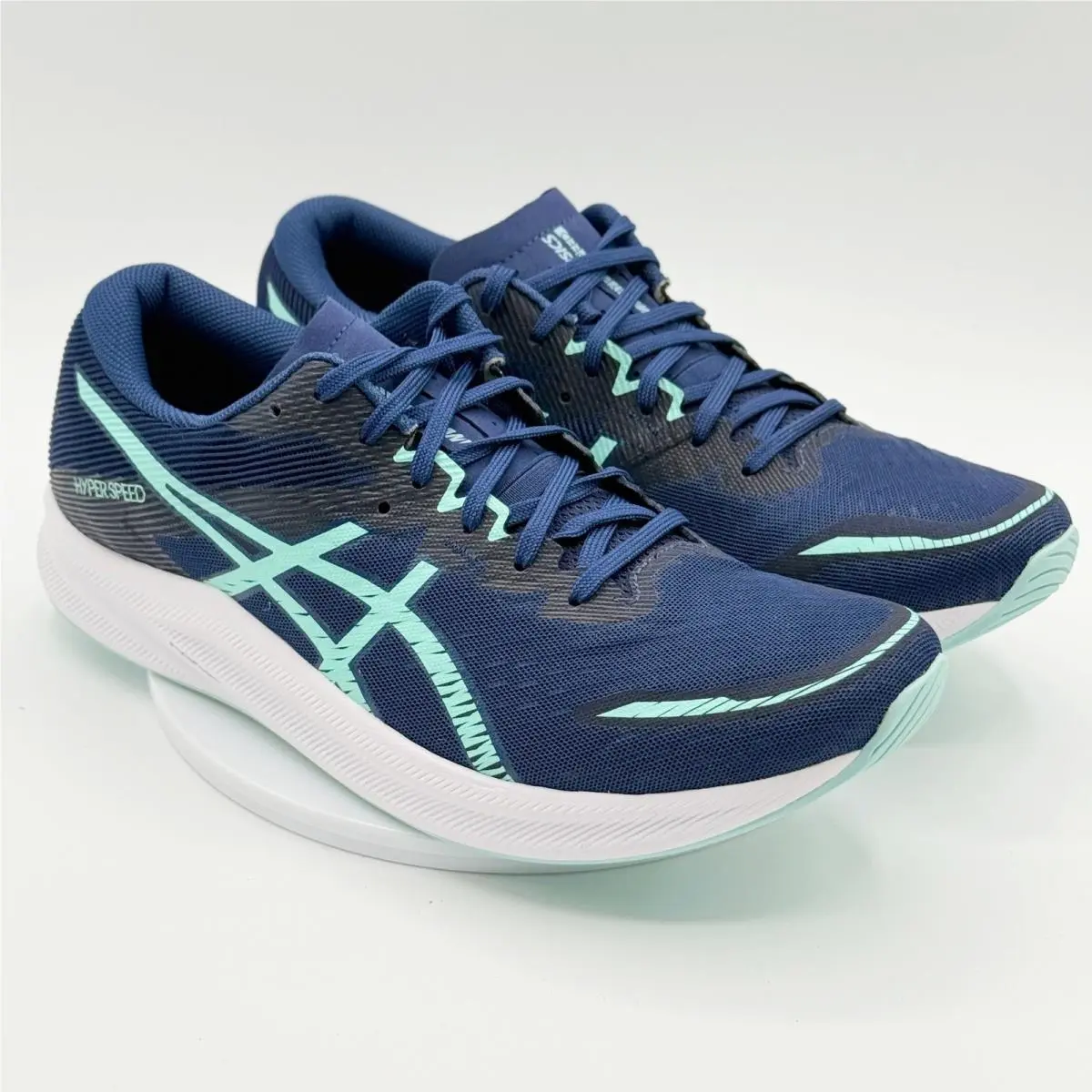 Asics Hyper Speed 3 Shoes Size 12 Womens Blue/mint 1012B517-401