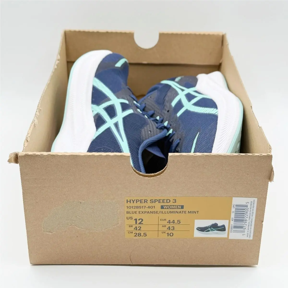 Asics shoes - ASICS Hyper Speed 3 - Hyper Speed - 1012B517-401 - Blue (UPC: 197298229005) 0
