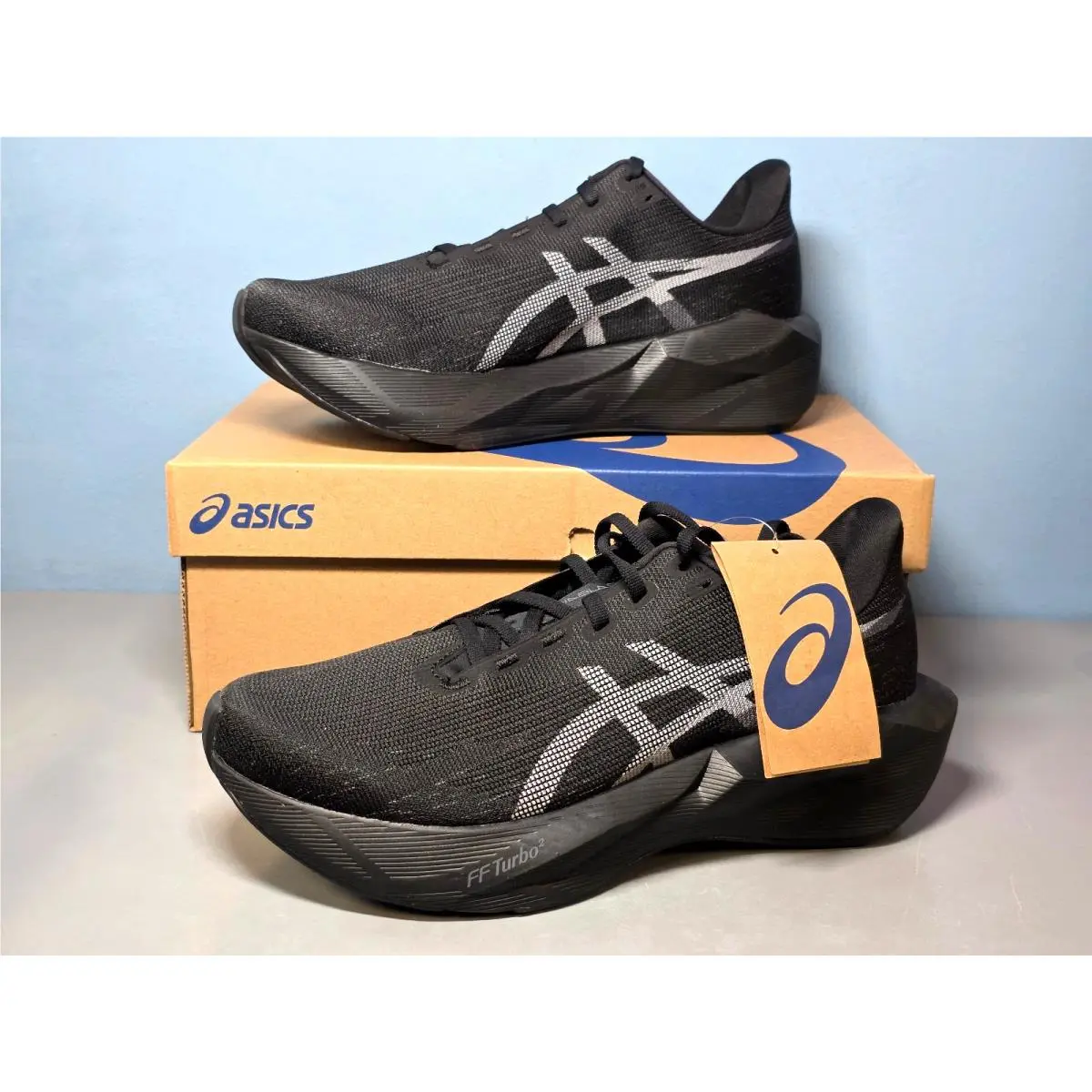 Asics Novablast 6 Running Shoes -mens 8-1/2 Black/black