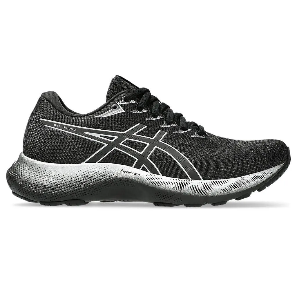 Asics Women`s Gel-saiun 2 Running Shoe 9.5 US Black/pure Silver
