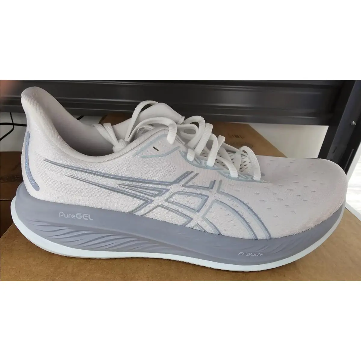 Asics shoes - ASICS Gel Cumulus 26 - Gel Cumulus - 1011B792-102 - White/Cool Grey 6