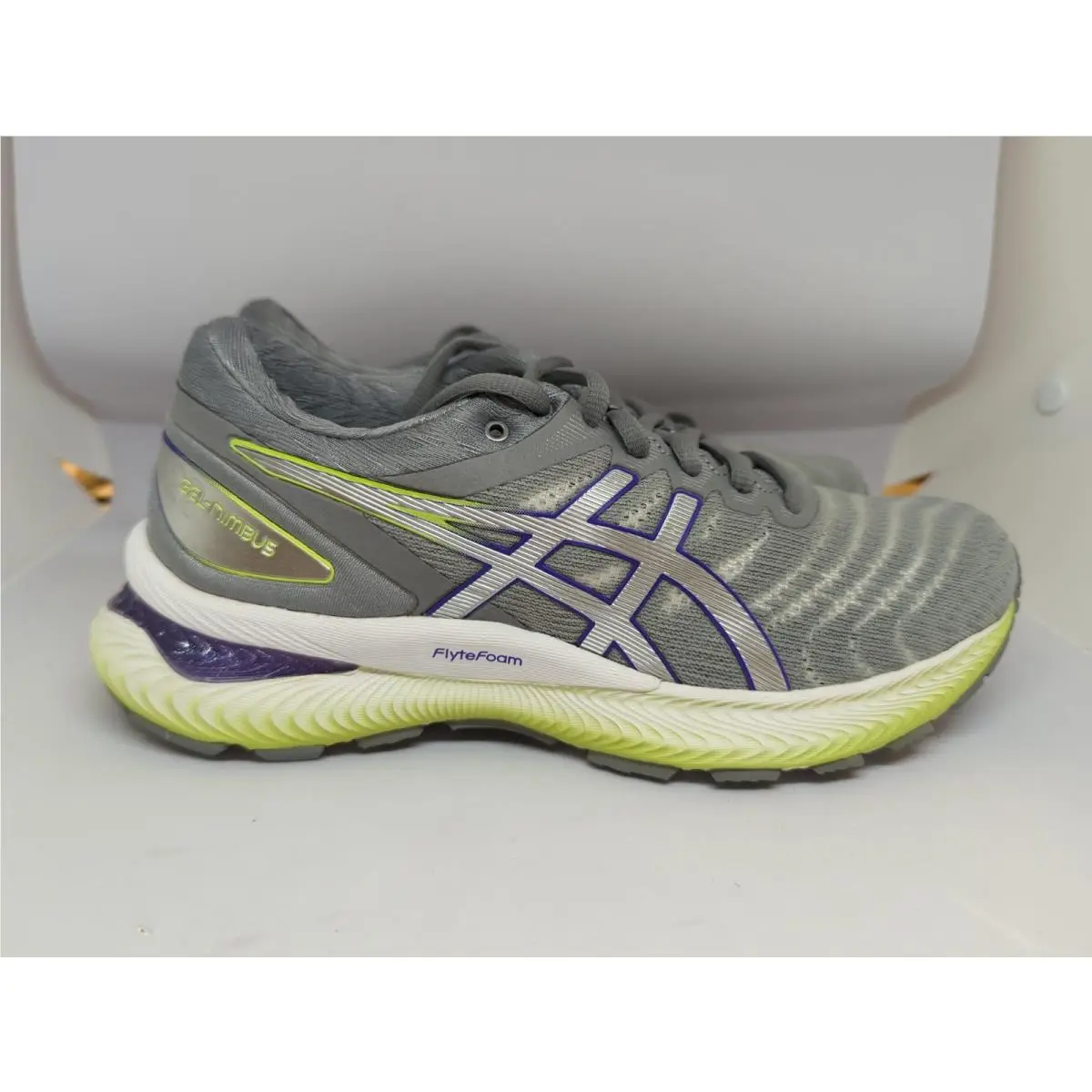 Asics shoes - ASICS GEL-Nimbus 22 - 1012A587-102 - Silver (UPC: 193604535778) 0